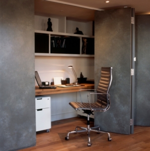 Gray Home Office